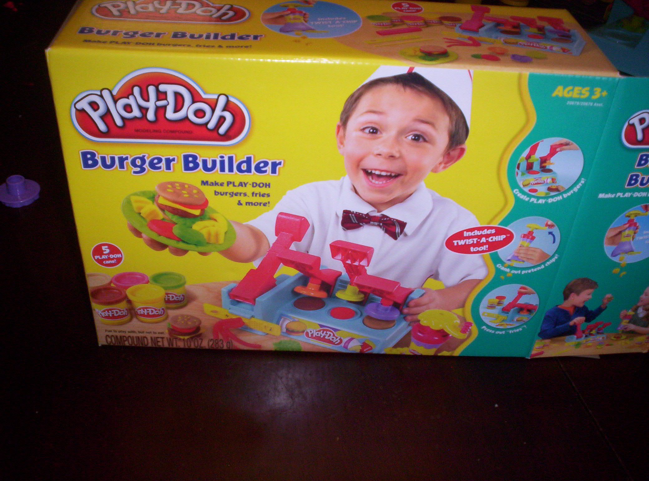 play doh burger builder
