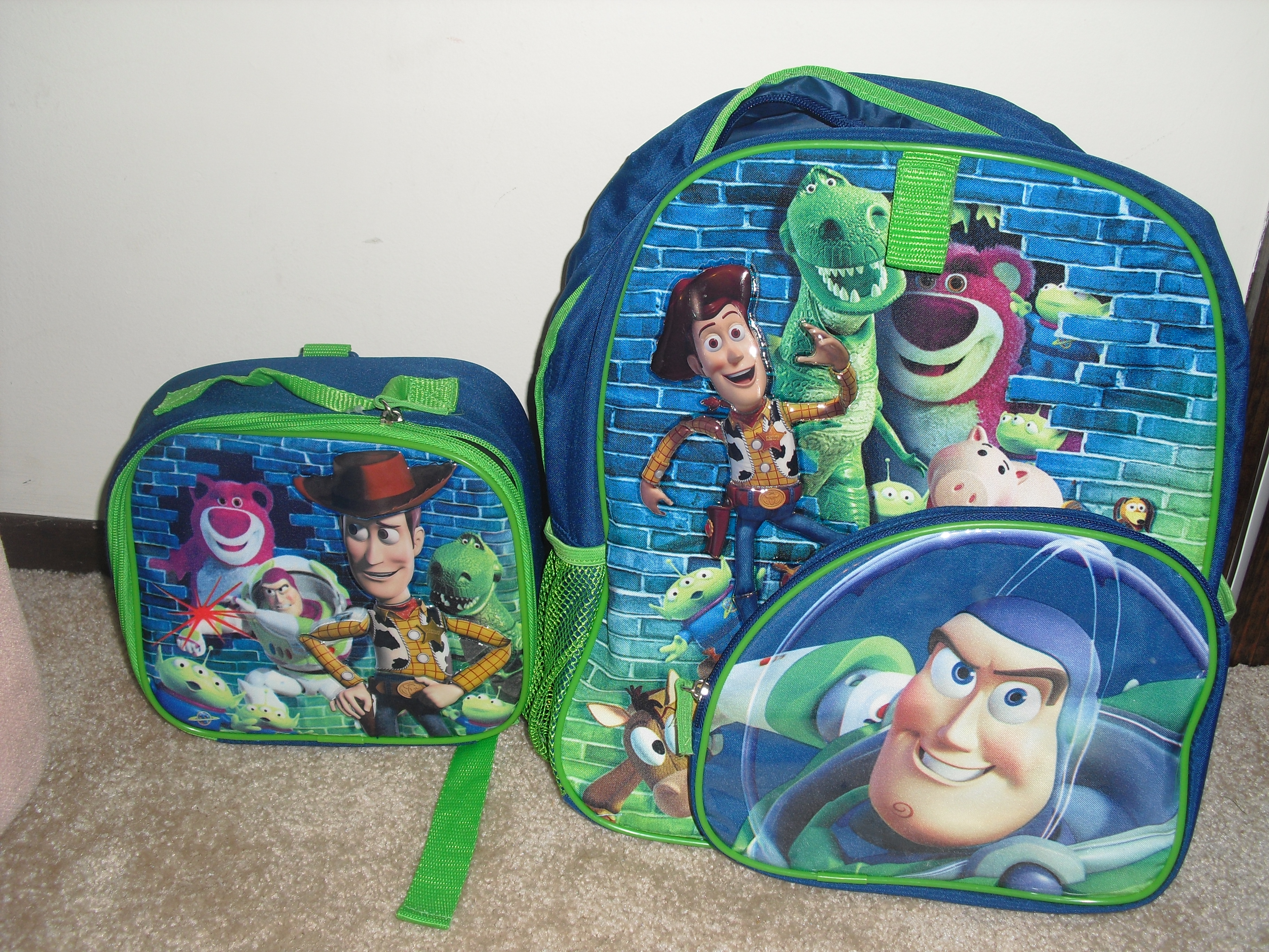 toy story backpack disney store