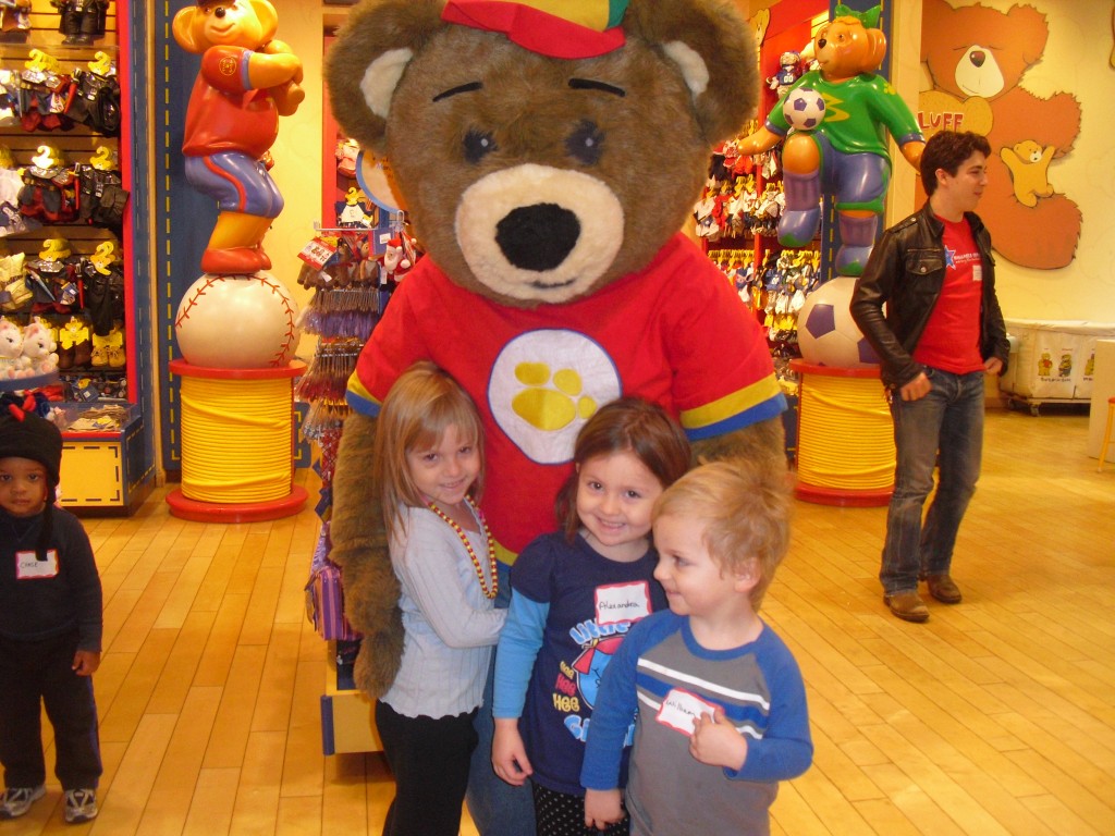 build a bear recording time